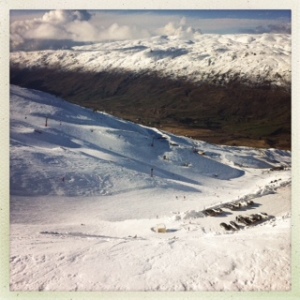 In case you're wondering about the snow cover in Cardrona